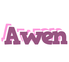 Awen relaxing logo