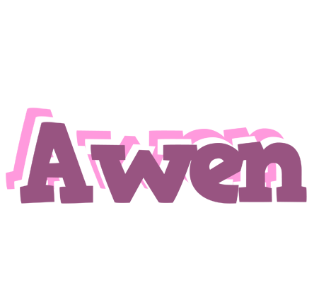 Awen relaxing logo
