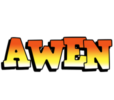 Awen sunset logo