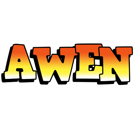 Awen sunset logo