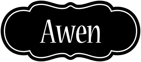 Awen welcome logo