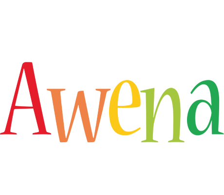 Awena birthday logo