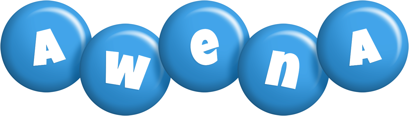 Awena candy-blue logo
