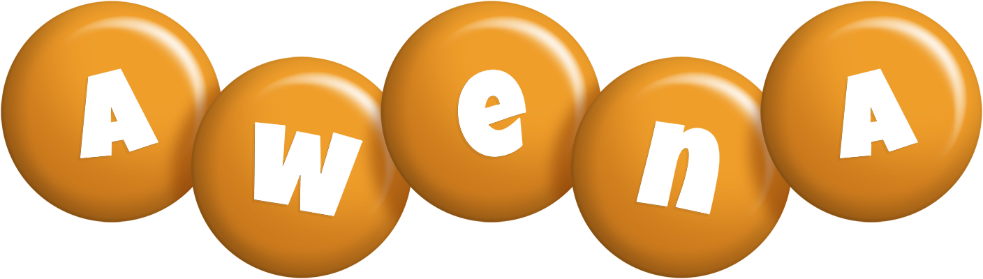 Awena candy-orange logo