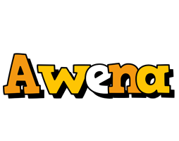 Awena cartoon logo