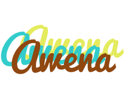 Awena cupcake logo