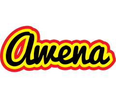 Awena flaming logo