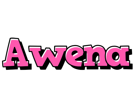 Awena girlish logo