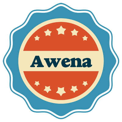 Awena labels logo