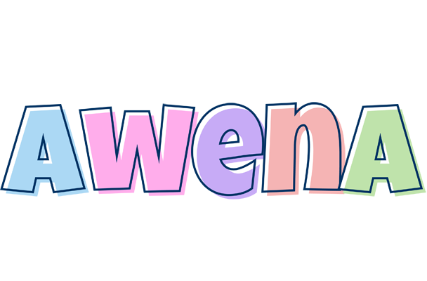 Awena pastel logo