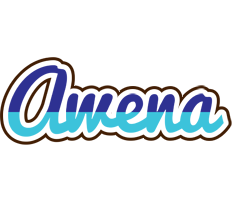 Awena raining logo