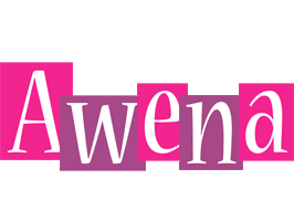 Awena whine logo