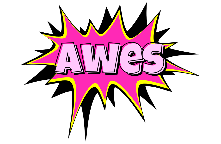Awes badabing logo