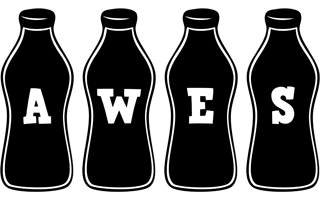 Awes bottle logo