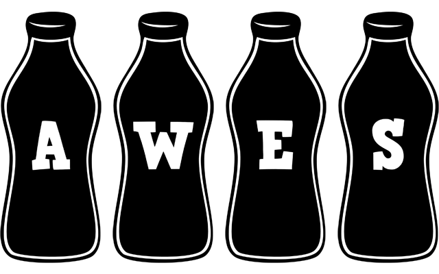 Awes bottle logo