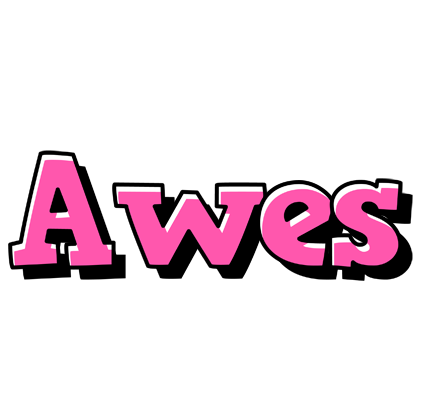 Awes girlish logo