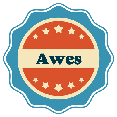 Awes labels logo