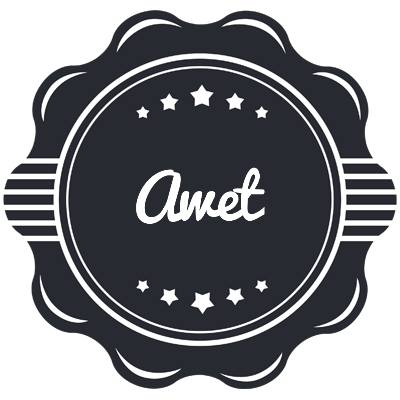 Awet badge logo