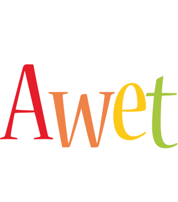 Awet birthday logo