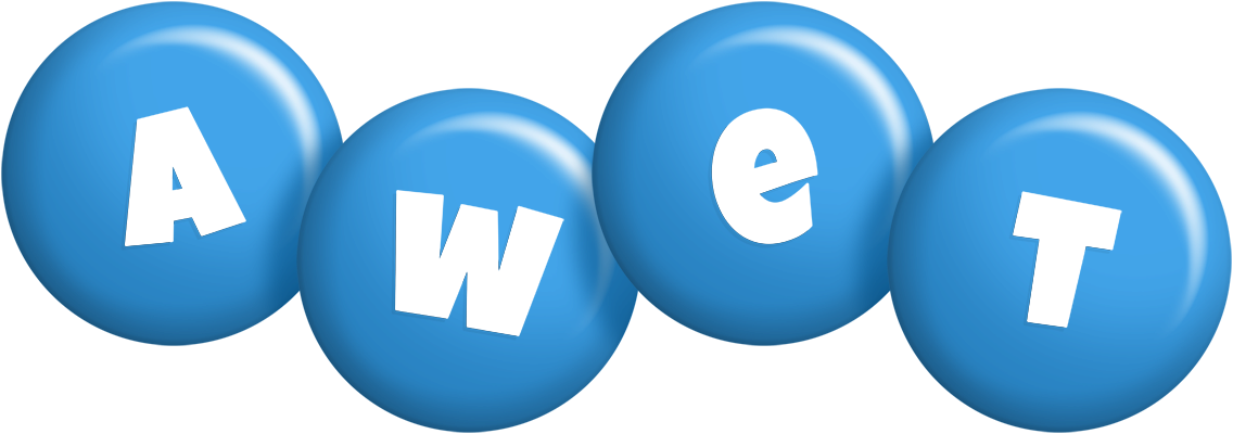 Awet candy-blue logo