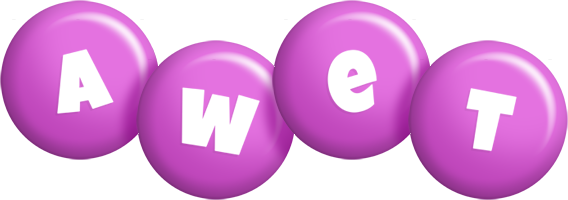 Awet candy-purple logo