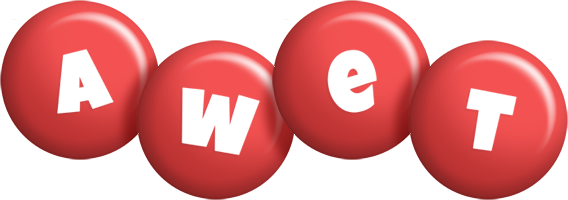 Awet candy-red logo