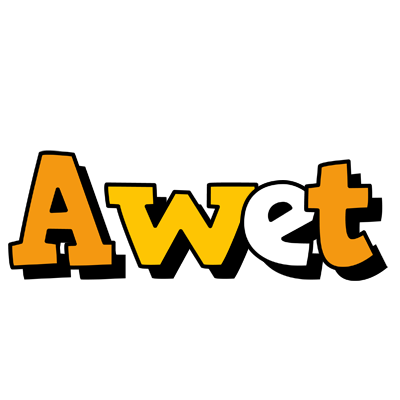 Awet cartoon logo