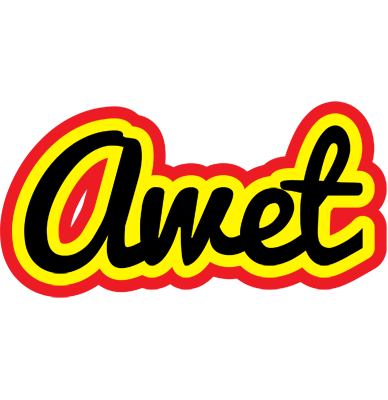 Awet flaming logo