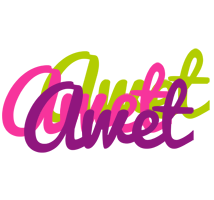 Awet flowers logo