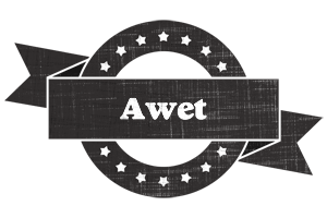 Awet grunge logo