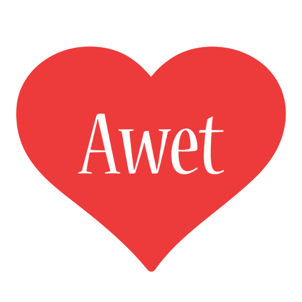 Awet love logo