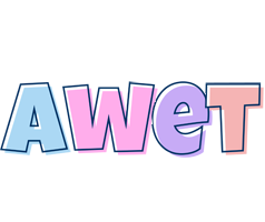 Awet pastel logo