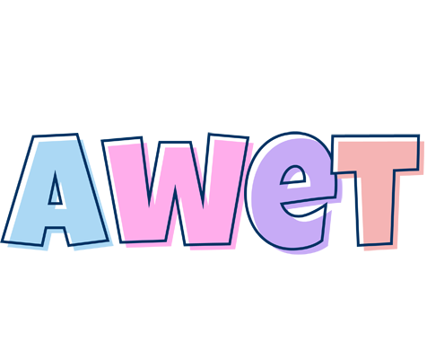 Awet pastel logo