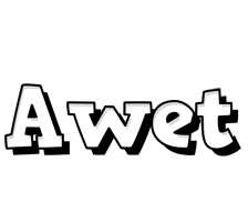 Awet snowing logo