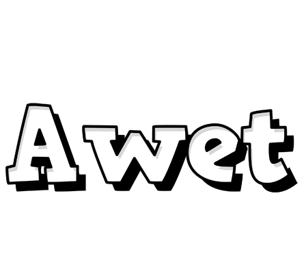 Awet snowing logo
