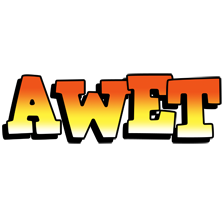 Awet sunset logo