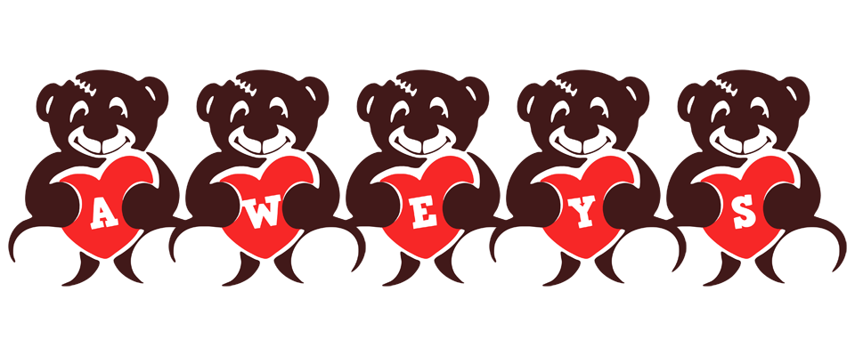 Aweys bear logo
