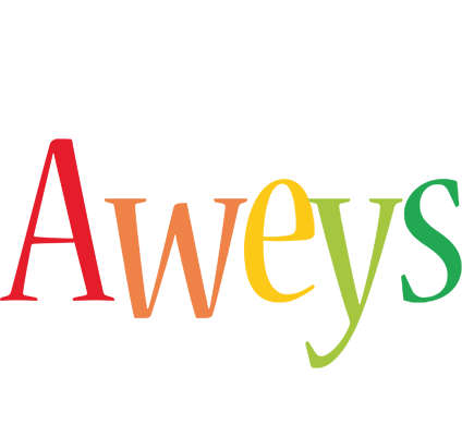 Aweys birthday logo