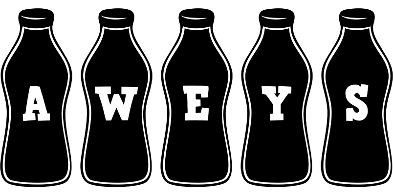 Aweys bottle logo