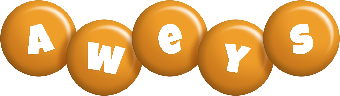 Aweys candy-orange logo