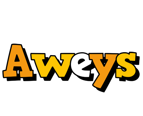 Aweys cartoon logo