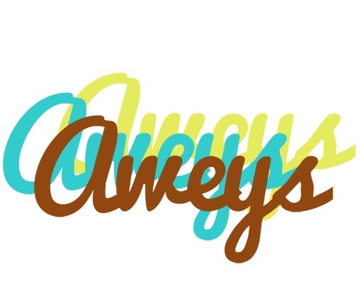 Aweys cupcake logo