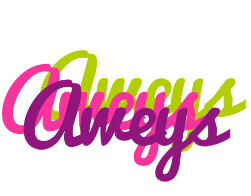 Aweys flowers logo