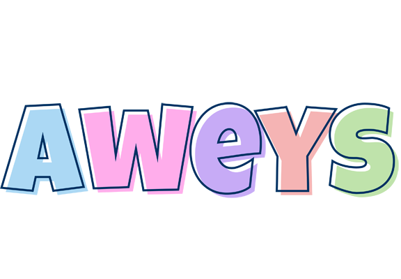 Aweys pastel logo