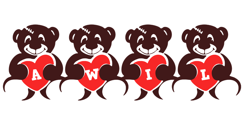Awil bear logo
