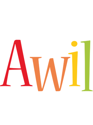 Awil birthday logo