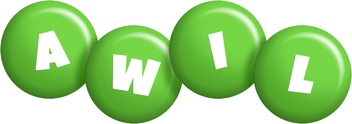 Awil candy-green logo