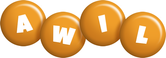 Awil candy-orange logo