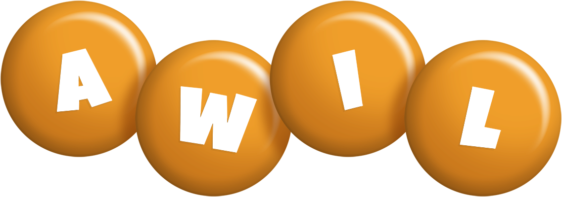 Awil candy-orange logo