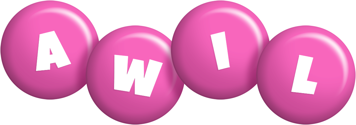 Awil candy-pink logo